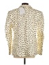 Parentezi 100% Tencel Polka Dots Gold Blazer Size S - photo 2