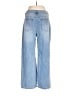 Halara Chevron-herringbone Blue Jeans Size M - photo 2