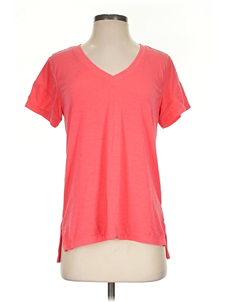 Pre-owned Zella Short Sleeve T-shirt In Red