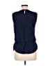 Willi Smith 100% Polyester Blue Sleeveless Blouse Size M - photo 2