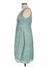 Perceptions 100% Cotton Teal Casual Dress Size 12 - photo 5