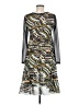 Sun Light Graphic Gray Cocktail Dress Size Med (2) - photo 2