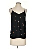 Halogen 100% Polyester Black Sleeveless Blouse Size S - photo 1