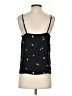Halogen 100% Polyester Black Sleeveless Blouse Size S - photo 2