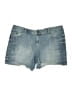 Elle Blue Denim Shorts Size 16 - photo 1