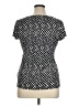 Chaus Black Short Sleeve Blouse Size XL - photo 2