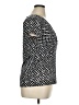 Chaus Black Short Sleeve Blouse Size XL - photo 4