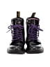 Dr. Martens Floral Purple Ankle Boots Size 5 - photo 2