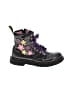 Dr. Martens Floral Purple Ankle Boots Size 5 - photo 1