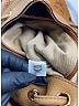 MCM 100% Coated Canvas Stars Brown Bucket Bag One size - photo 9