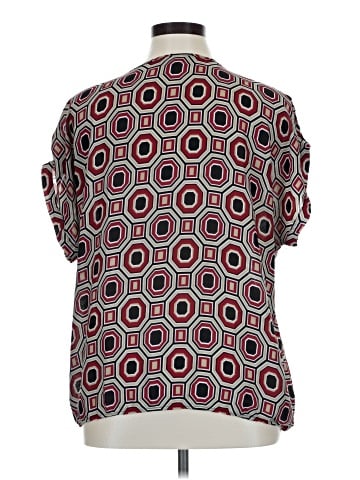 Roz & Ali Short Sleeve Blouse (view 2)