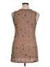 Logo Layers Tweed Brown Casual Dress Size XL - photo 2