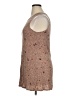 Logo Layers Tweed Brown Casual Dress Size XL - photo 5