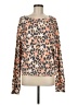 Wildfox Animal Print Orange Pullover Sweater Size Med (2 or M) - photo 1