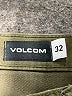 Volcom Solid Green Khaki Shorts Size 32 waist - photo 3
