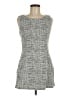 Tahari Tweed Gray Casual Dress Size 6 - photo 1