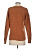 C&C California 100% Cotton Solid Brown Pullover Sweater Size S - photo 2