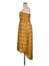 Hello Kitty 100% Rayon Print Orange Cocktail Dress Size XL - photo 5