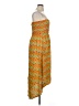 Hello Kitty 100% Rayon Print Orange Cocktail Dress Size XL - photo 4