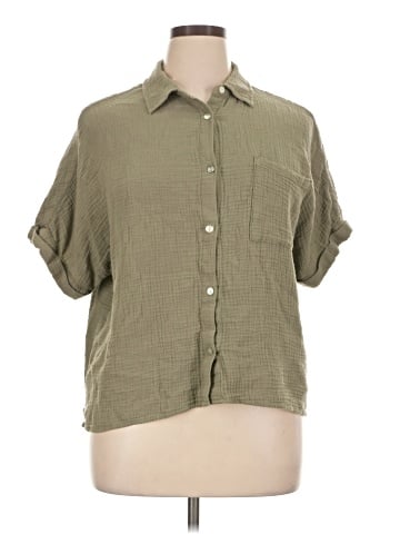 C&C California Short Sleeve Blouse (view 1)