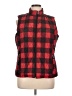 Relativity 100% Fiber Plaid Red Vest Size XL - photo 1