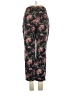 Sugar Lips 100% Polyester Floral Black Casual Pants Size XS - photo 2