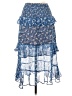Majorelle 100% Polyester Blue Casual Skirt Size S - photo 1