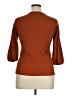 Fred David Orange Brown 3/4 Sleeve Top Size XL - photo 2
