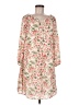 Maison Jules 100% Polyester Floral Ivory Casual Dress Size 6 - photo 1