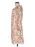 Maison Jules 100% Polyester Floral Ivory Casual Dress Size 6 - photo 5