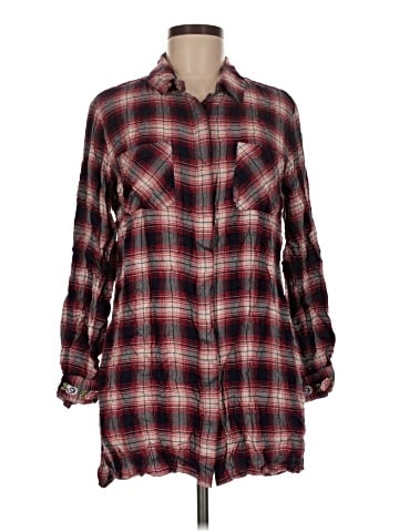 Tolani Long Sleeve Button-Down Shirt (view 1)