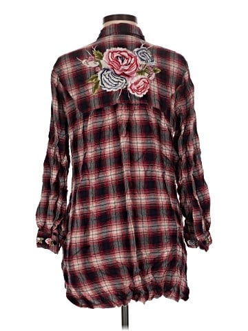 Tolani Long Sleeve Button-Down Shirt (view 2)