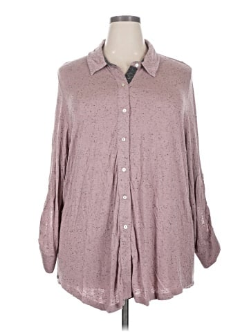 Soft Surroundings Long Sleeve Button-Down Shirt (view 1)
