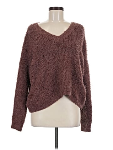 Pink Rose Pullover Sweater (view 1)