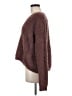 Pink Rose Brown Pullover Sweater Size L - photo 5