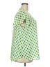 Cato 100% Polyester Green Short Sleeve Henley Size 18 - photo 4