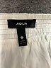 Aqua 100% Polyester White Casual Skirt Size M - photo 4