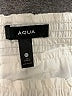 Aqua 100% Polyester White Casual Skirt Size M - photo 5