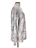 Cupio Floral Silver Pullover Sweater Size L - photo 4