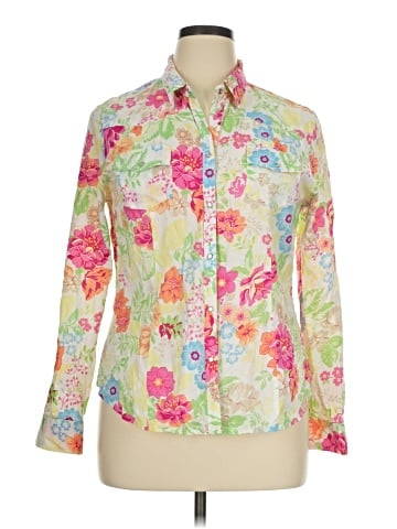 IZOD Long Sleeve Button-Down Shirt (view 1)