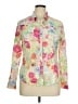 IZOD 100% Cotton Floral Green Long Sleeve Button-Down Shirt Size XL - photo 1
