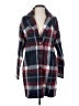 Tahari Plaid Red Coat Size S - photo 1