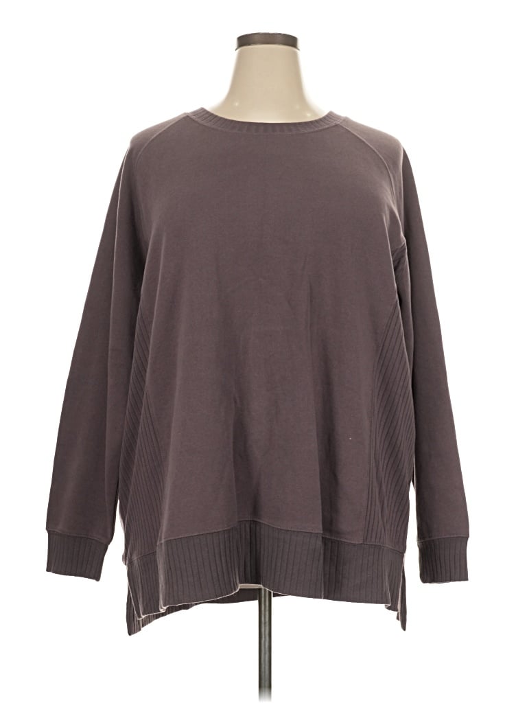 Pre-owned Maurices Pullover Sweater In Brown