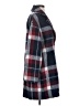Tahari Plaid Red Coat Size S - photo 4