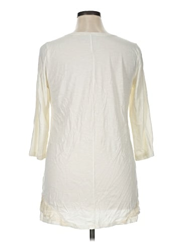 LOGO by Lori Goldstein 3/4 Sleeve Top (view 2)