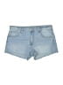 No Boundaries Blue Denim Shorts Size 10 - photo 1