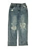 Blank NYC 100% Cotton Graphic Blue Jeans Size 12 - photo 1