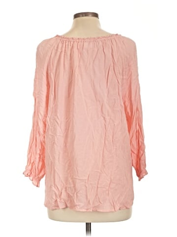 Velvet by Graham & Spencer 3/4 Sleeve Blouse (view 2)
