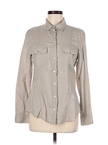 Max Studio Long Sleeve Button-Down Shirt (view 1)