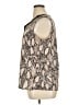 Nine West 100% Polyester Ivory Sleeveless T-Shirt Size XL - photo 5
